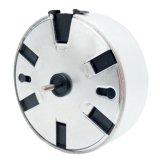 Mechtex MT6B synchronous motor with flat circular faceplate and central rotating shaft for steady-speed mechanical drive systems