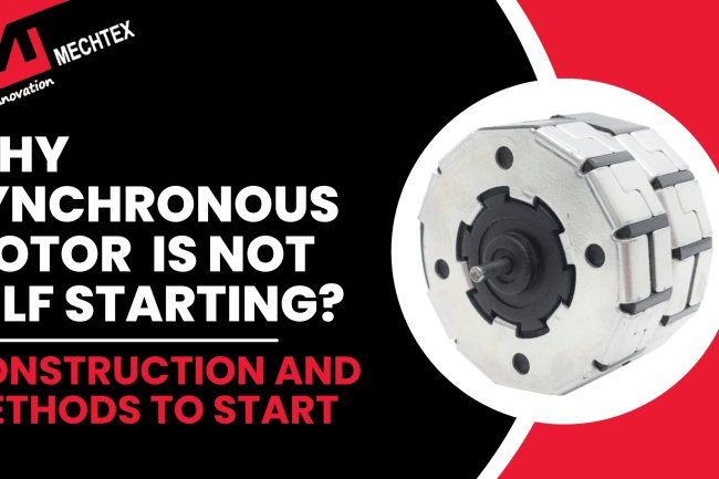 Why are synchronous motors not self starting