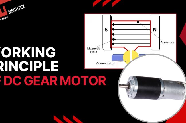 Working Principle of DC Gear Motor