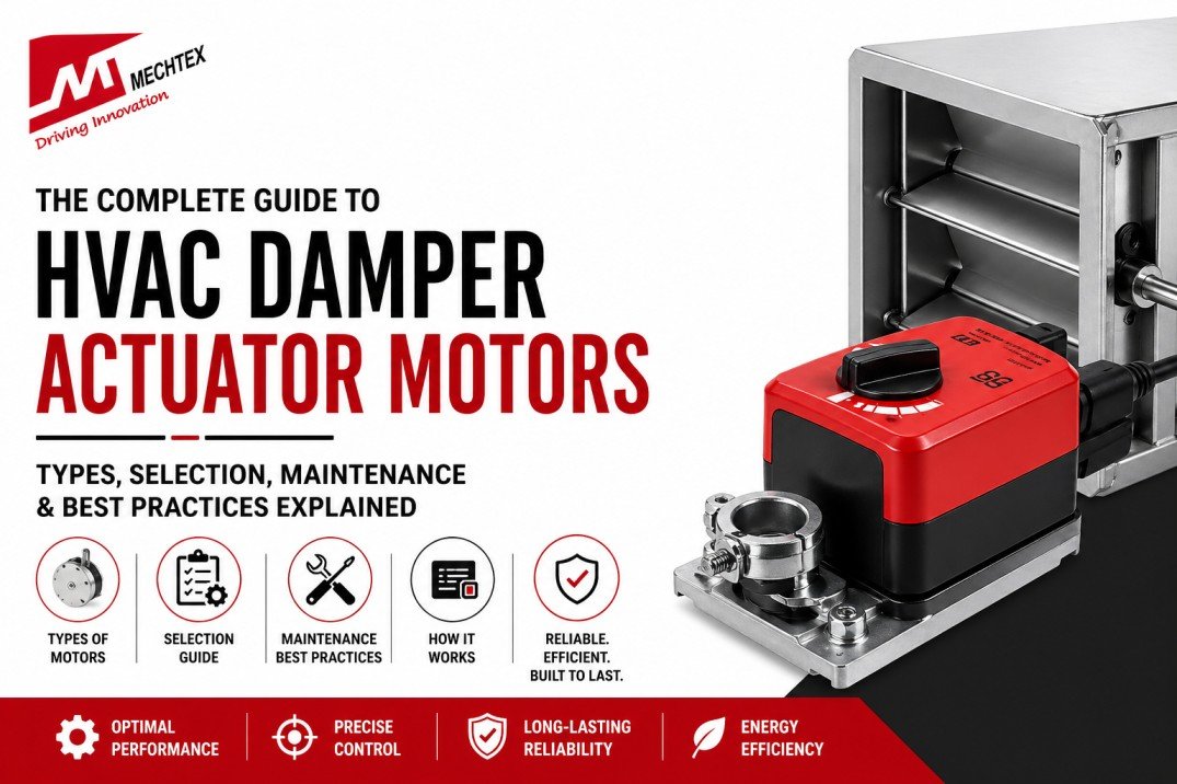 A Complete Guide for Motors Used in HVAC Dampers & Actuators